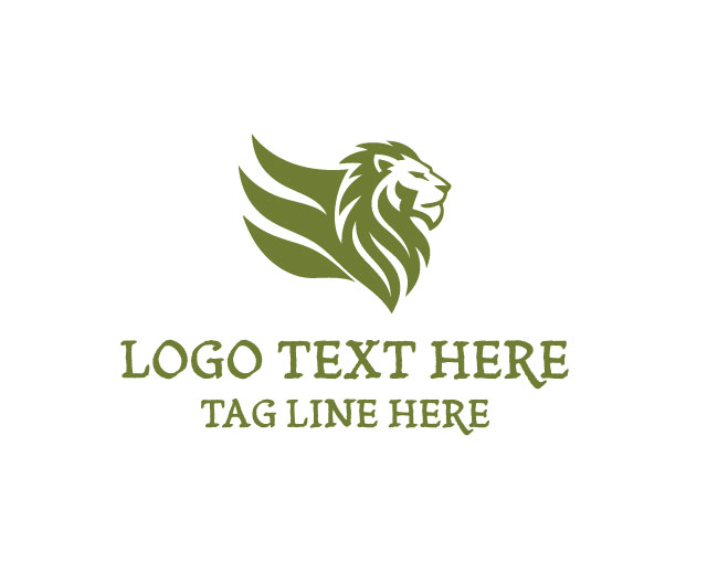 Lion Flag Royal Logo