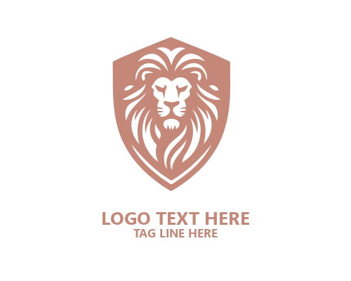  Lion Shield Classic Logo