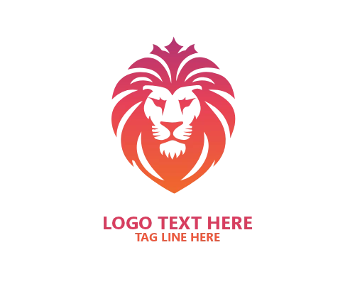  Lion Shield Guardian Logo