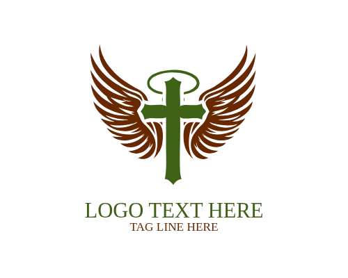 Living Water Cross Logo