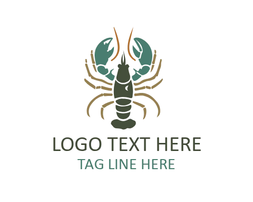  Lobster Coastal Sea Logo