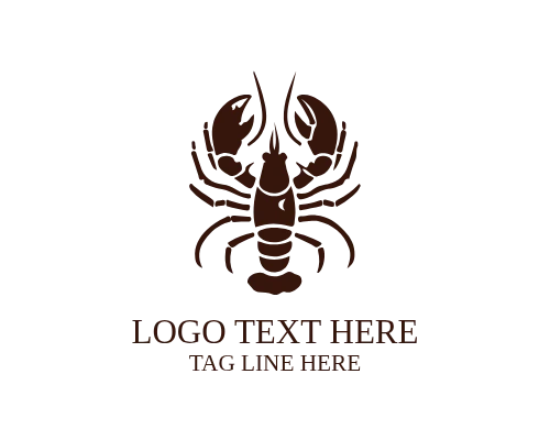Lobster Fresh Sea Logo