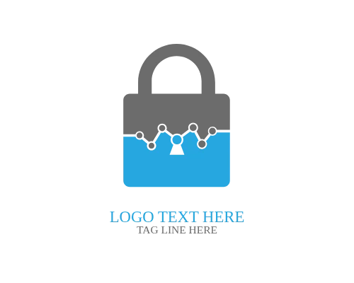 Lock State Security Logo