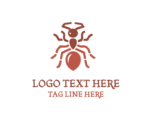 Logistics Brand Ant Logo 