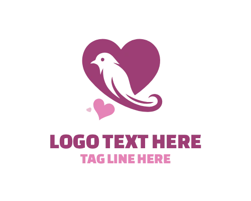 Love Bird Connection Mark Logo