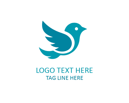 Love Bird Crest Logo for Elegant Identity