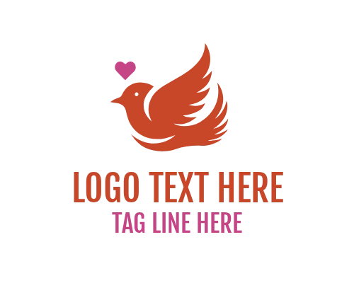 Love Bird Dual Logo
