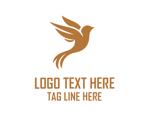 Love Bird Grid Modern Logo