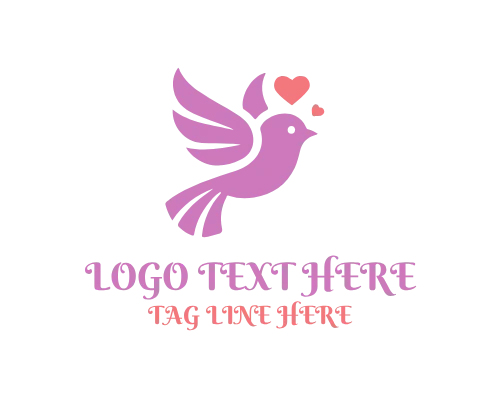 Love Bird Knot Unity Logo
