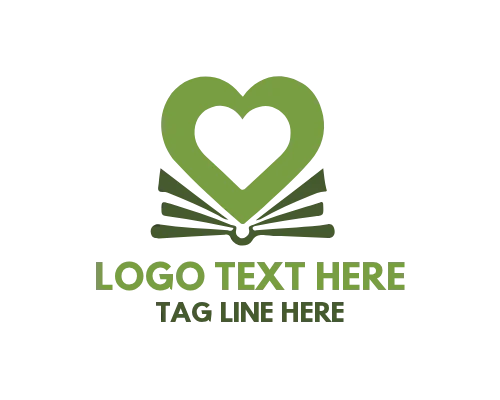  Love Book Reading Logo