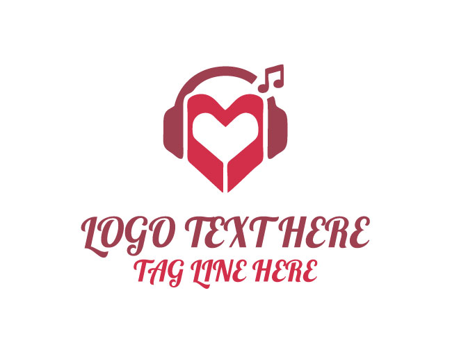 Love Melody Note Logo