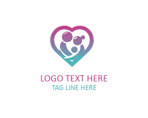 Loving Care Caregiver Logo for Compassionate Healthcare