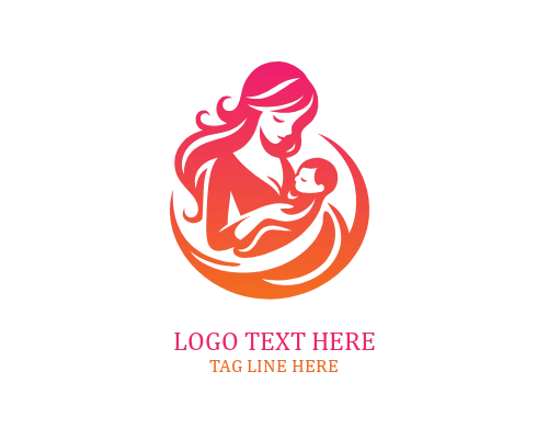 Loving Care Mom And Baby Logo