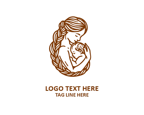  Loving Moments Mom And Baby Logo