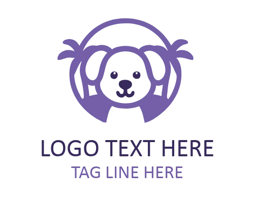 Loyal Dog Emblem Logo