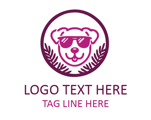 Loyal Dog Emblem Logo