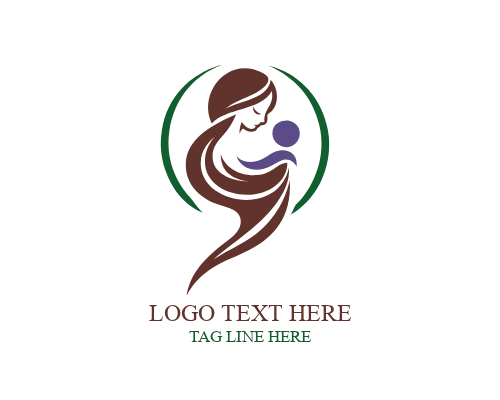 Lullaby Mother Baby Logo