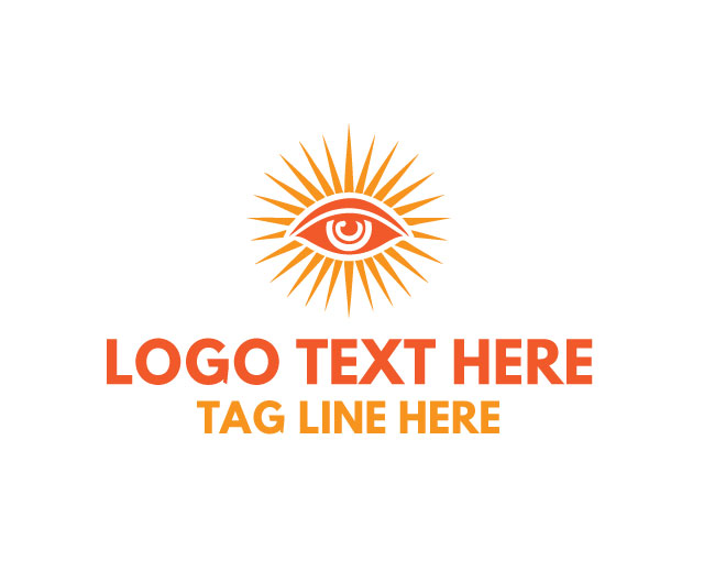 Luminous Vision Sun Eye Logo