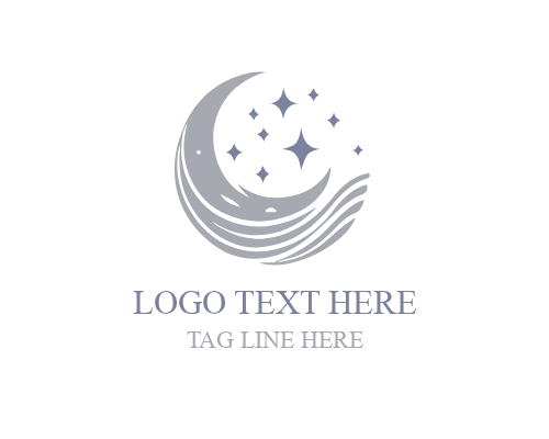 Lunar Balance Circle Logo for Wellness Brands