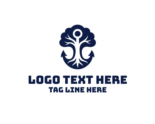 Luxury Anchor Tree Logo