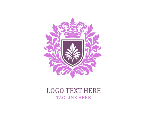 Luxury Badge Royal Shield Logo