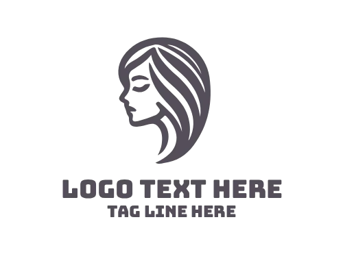 Luxury Beauty Woman Outline Logo