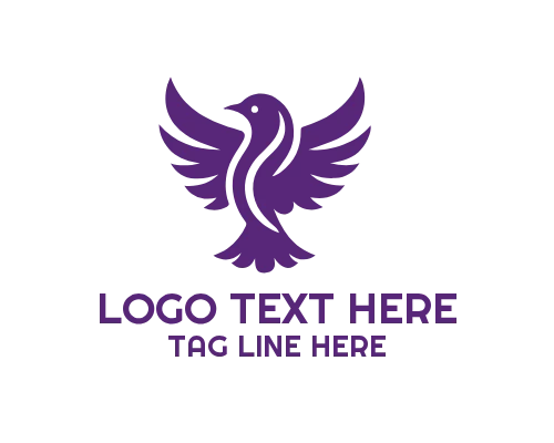 Luxury Bird Emblem Logo
