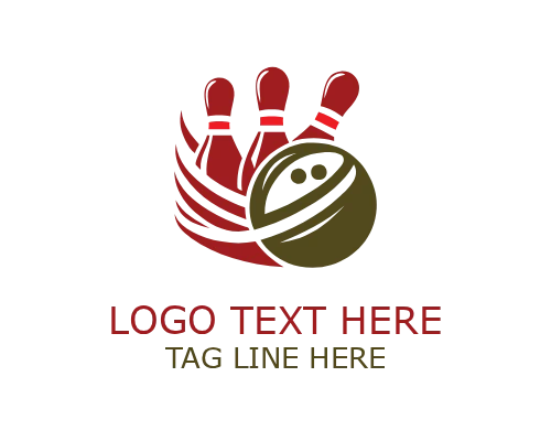Luxury Bowling Badge Logo for Premium Club Identity