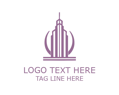 Luxury Building Real Estate Logo for Premium Property Branding