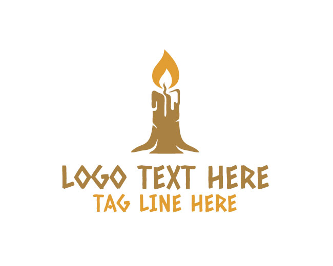 Luxury Candle Aura Logo