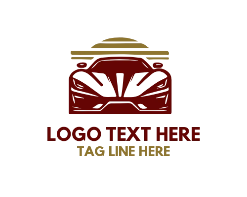 Luxury Car Line Logo