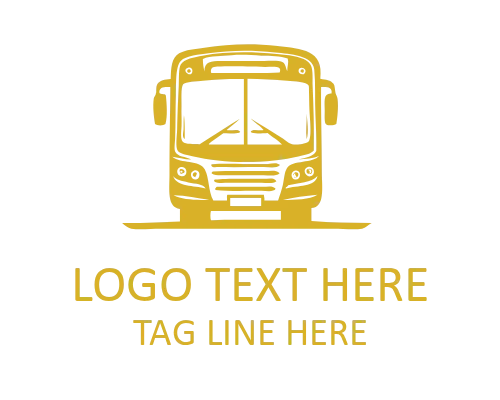 Luxury Coach Transport Bus Logo