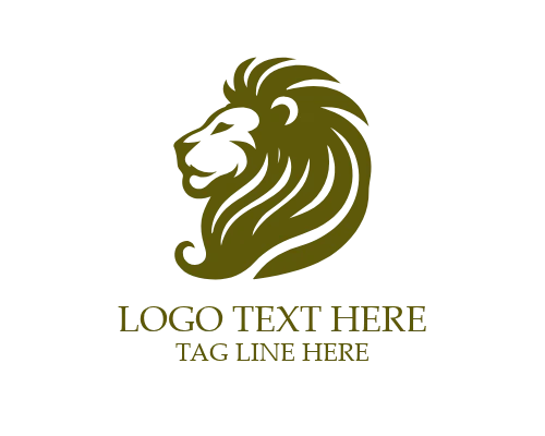  Luxury Corporate Signature Lion Logo