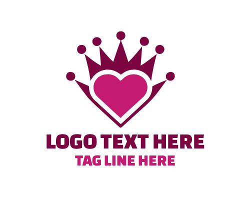 Luxury Crown Heart Icon