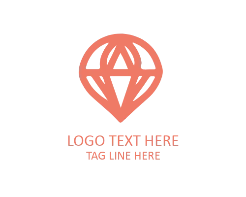 Luxury Diamond Emblem Logo