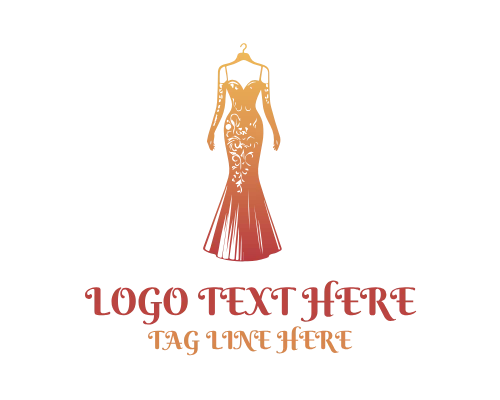 Luxury Dress Fashion Brand Logo