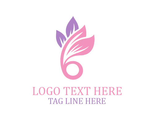 Luxury Elegant Flower Mark