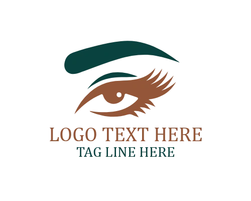 Luxury Eyebrow Arch Beauty Logo