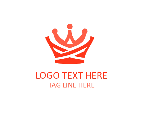 Luxury Fashion Crown Logo for Runway and Designer Brands