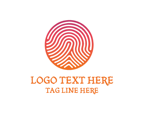 Luxury Fingerprint Logo