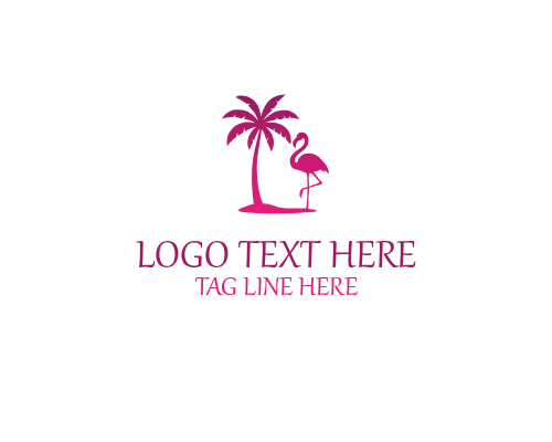 Luxury Flamingo Logo