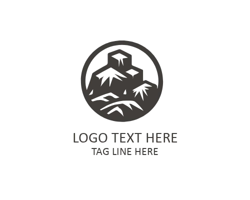 Luxury Flat Stone Logo for Premium Architecture and Interior Brands