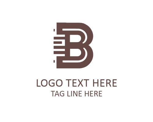 Luxury Gradient Letter B Logo for Premium Identity