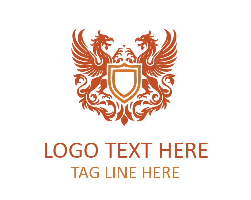  Luxury Griffin Crest Logo