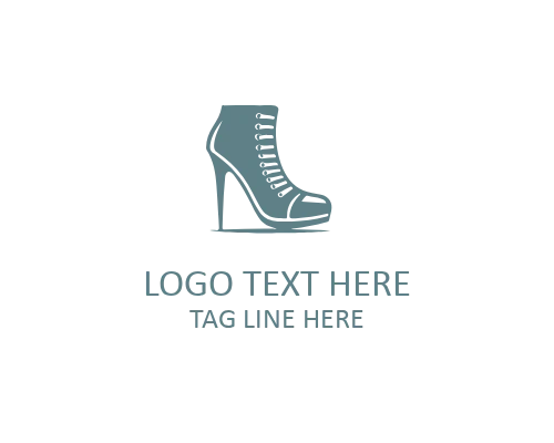 Luxury Heels Fashion Brand Symbol