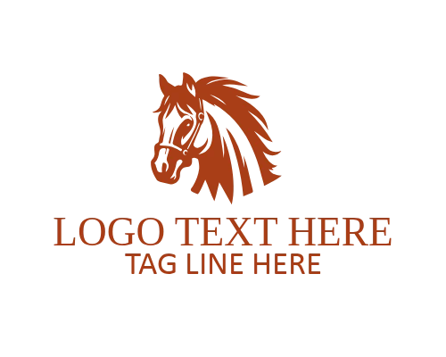 Luxury Horse Logo