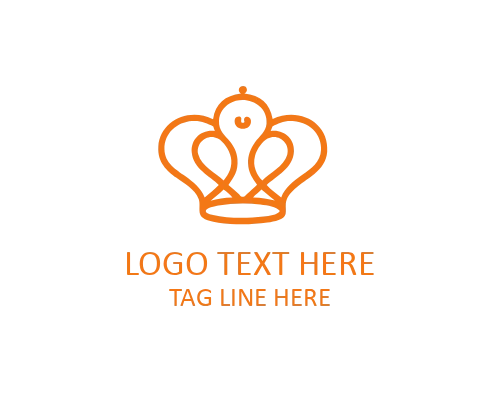 Luxury Jewel Crown Logo for Opulent and High-End Brands