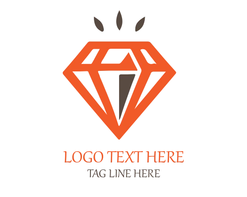 Luxury Jewelry Diamond Brand Logo