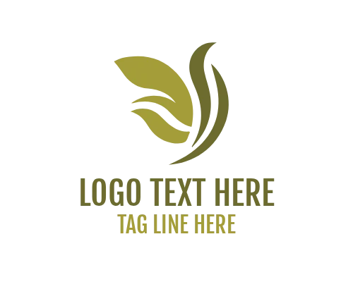 Luxury Leaf Elegant Logo