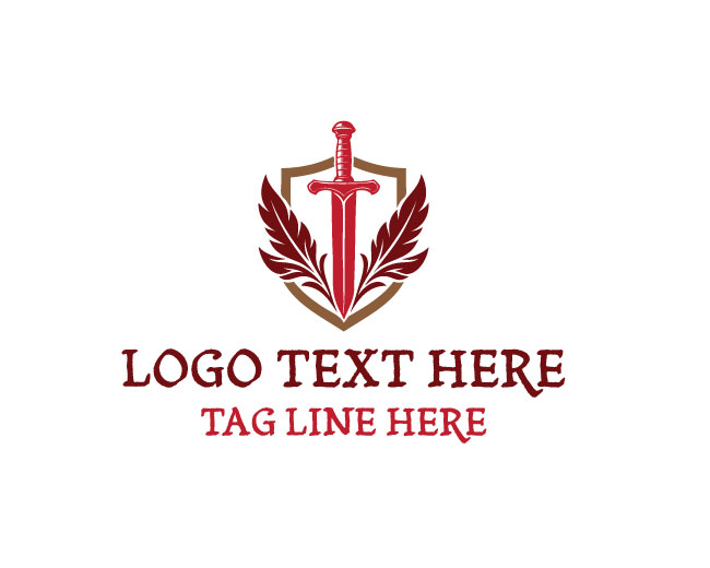 Luxury Modern Heraldry Shield Logo